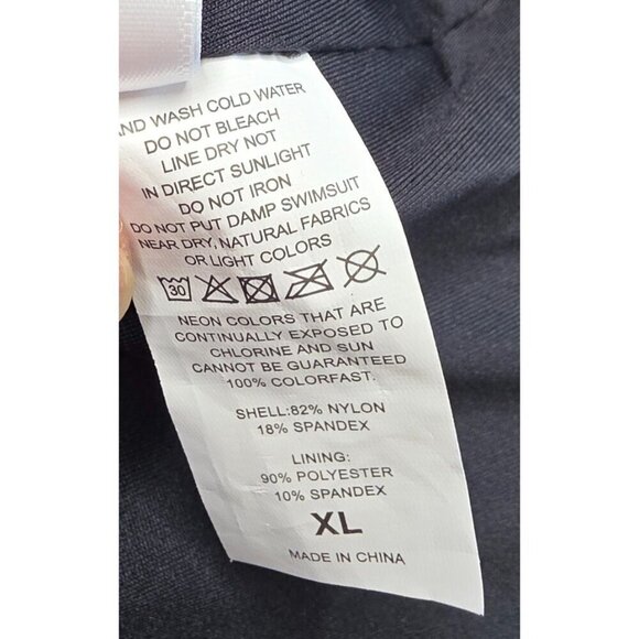 Smismivo Womans Black Medium Tummy Control Halter One Piece Slimming Swimsuit - Picture 6 of 16